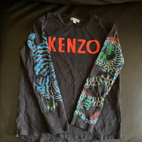 Kenzie Boys Dragon Long Sleeve Shirt 6 - EUC - Picture 2 of 4